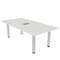 Skutchi Designs 35.5 in W, 59.5 in L, 29 in H, Engineered Wood Top, White H-REC-3660-PT-WC-EL - alternate 1